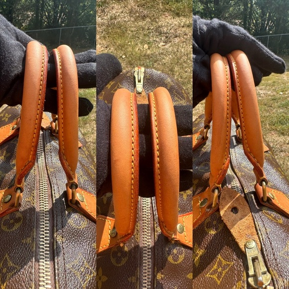 Louis Vuitton Speedy 30 from 1982 with COA date code: 822SA - Picture 7 of 17